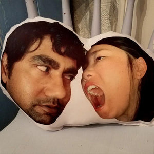 Custom Photo Face Pillow 3D Portrait Pillow-Kiss