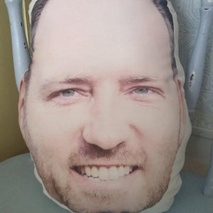 Custom Photo Face Pillow 3D Portrait Pillow-Kiss