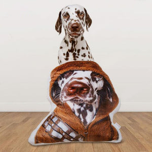 Custom Pet Photo Face Pillow 3D Portrait Pillow-dogs